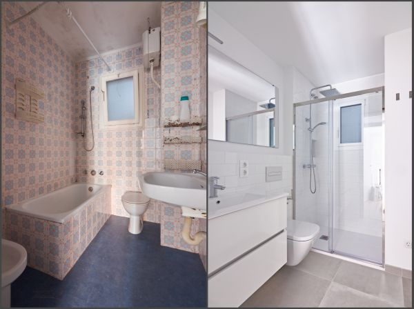 Small Bathroom Renovation in Lawrence