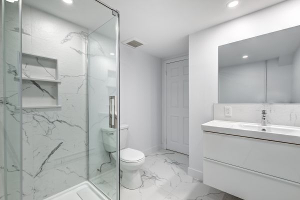 Basement Bathroom Installation in Lawrence