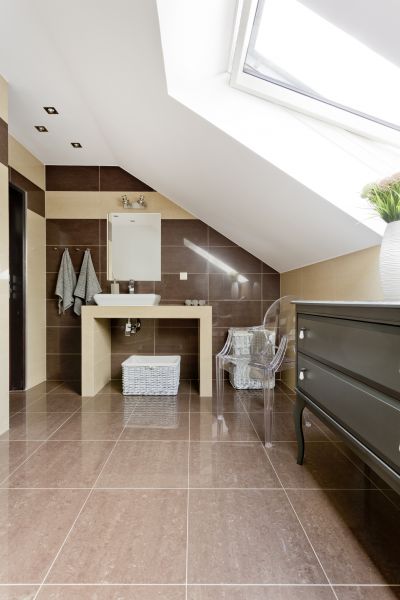 Attic Bathroom Installation in Lawrence