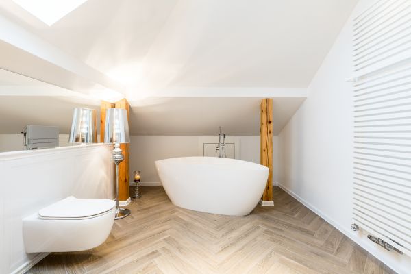 Attic Bathroom Renovation in Lawrence