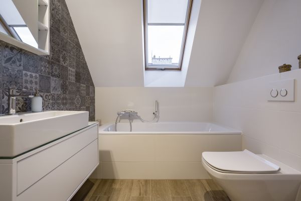 Attic Bathroom Construction in Lawrence